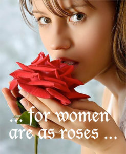 for women are as flowers