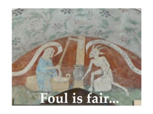 Foul is fair and fair is foul