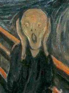 shakespeare's Mad we can call it; for, to define true madness, what is it but to be nothing else but mad!, the scream painted by Munch