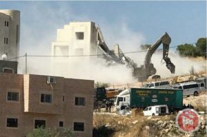 Israel demolishes Palestinian houses and apartments in East Jerusalem